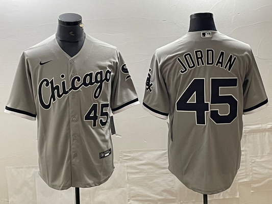 Michael Jordan Chicago White Sox Player Gray Jersey