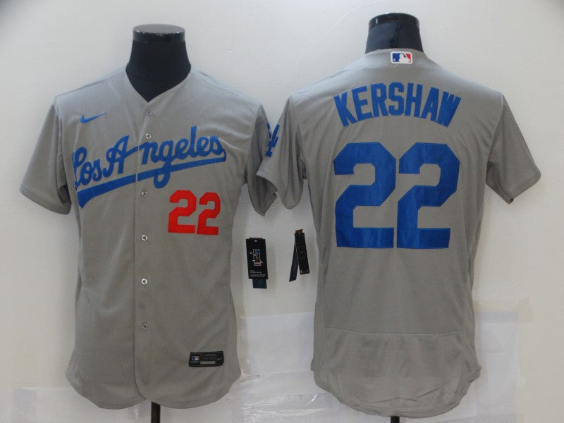 Men's Los Angeles Dodgers Clayton Kershaw Authentic Player Jersey