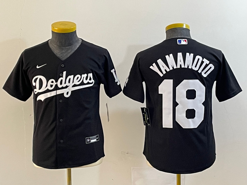 Youth Los Angeles Dodgers Yoshinobu Yamamoto Player Jersey