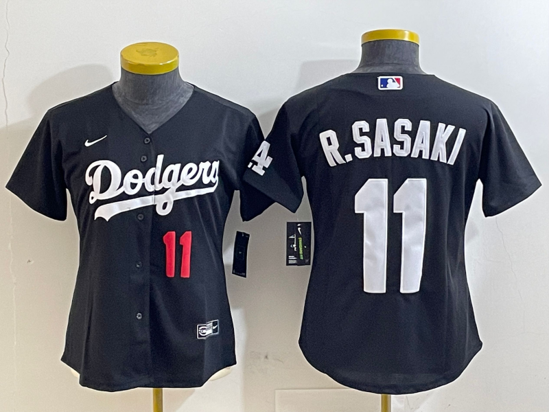 Women's Rōki Sasaki Los Angeles Dodgers Player Jersey