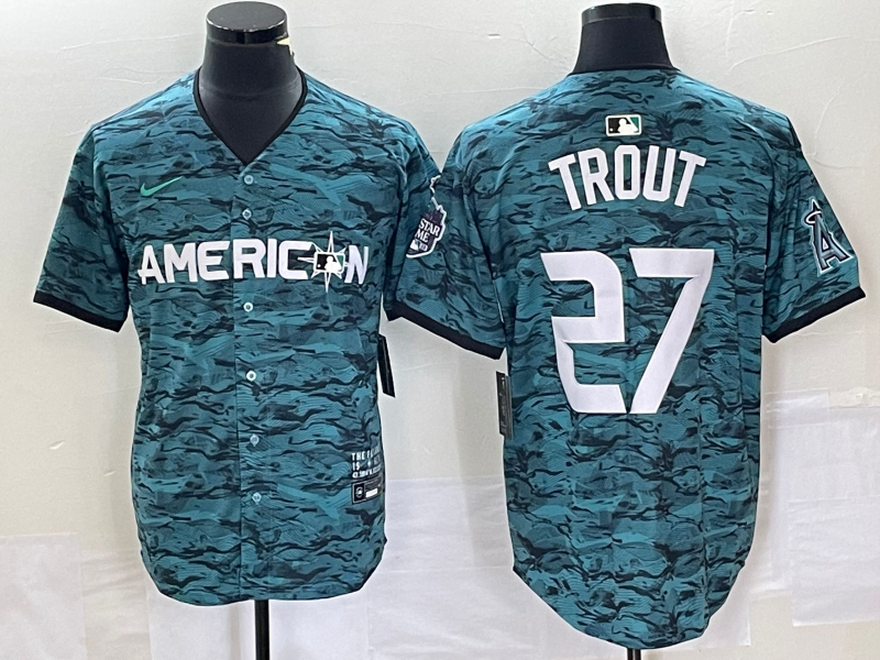 Mike Trout American League  2023  All-Star Game Player Player Jersey
