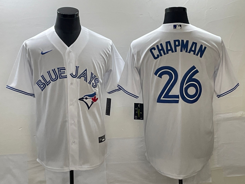 Men's Matt Chapman #26 Toronto Blue Jays Player Jersey - Cool Base