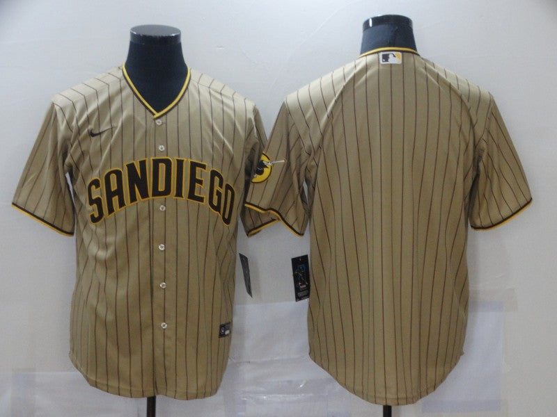 Youth Player_NAME #00 Custom San Diego Padres Player Jersey