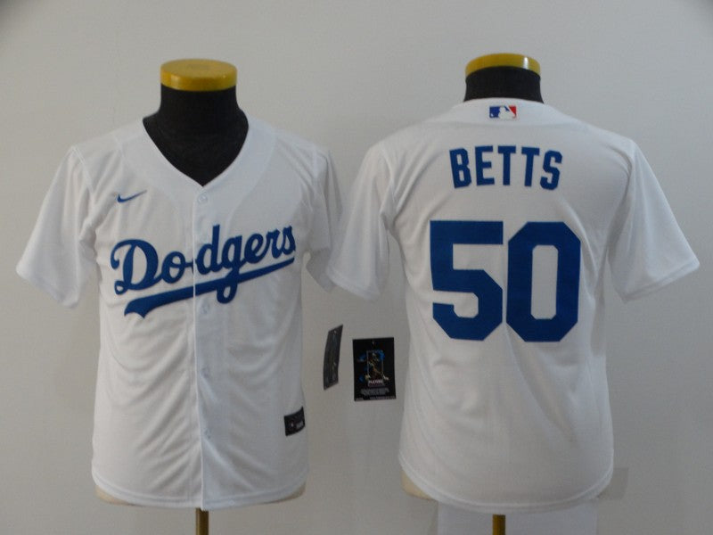 Youth Mookie Betts Los Angeles Dodgers Player Jersey