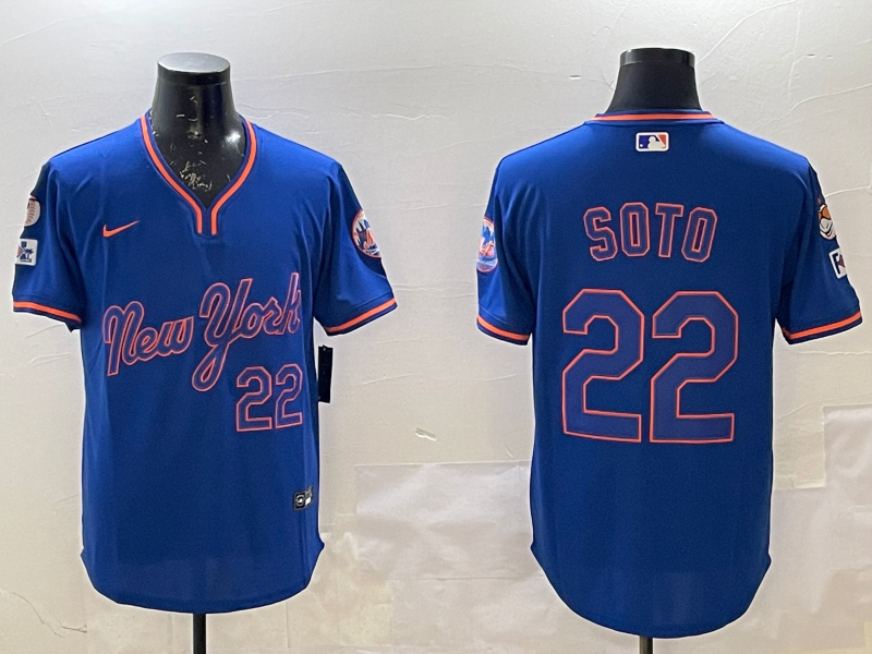 Men's Juan Soto New York Mets Player 2025 Road Jersey