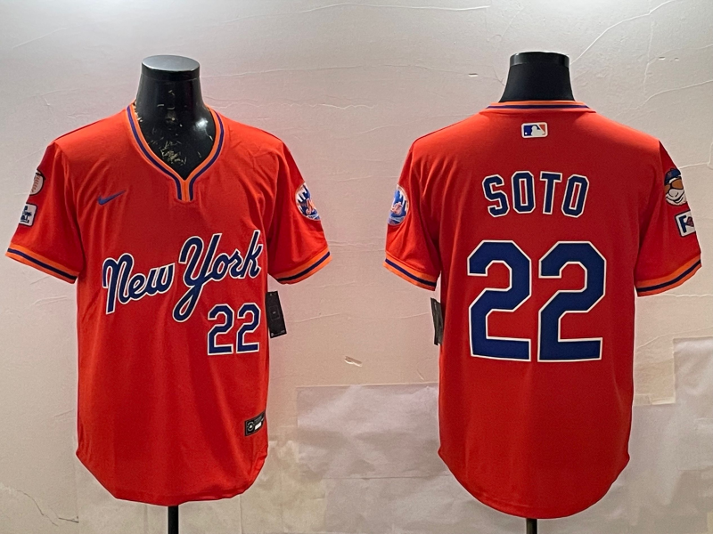 Men's Juan Soto New York Mets Player 2025 Road Jersey