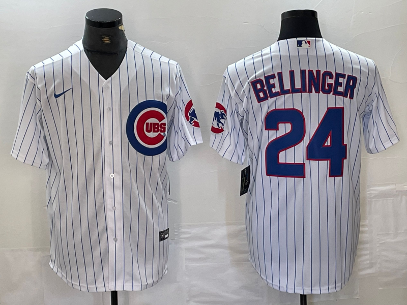 YOUTH Chicago Cubs Cody Bellinger Player White Jersey