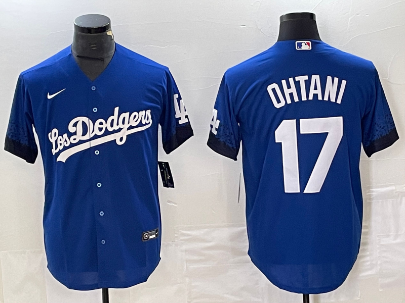 Shohei Ohtani Los Angeles Dodgers  City Connect Jersey Blue