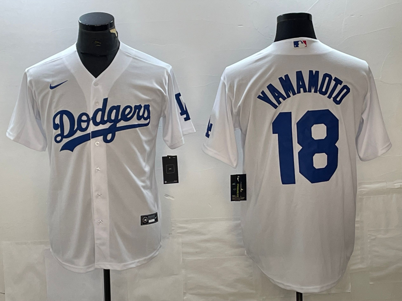 Men's Los Angeles Dodgers Yoshinobu Yamamoto Player Jersey