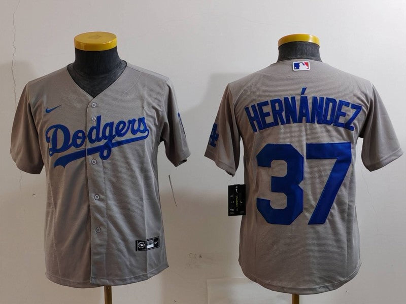 Youth Los Angeles Dodgers Teoscar Hernández Player Jersey