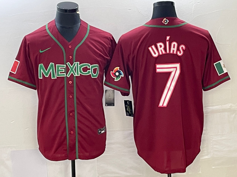 Mexico Julio Urias Green 2023 World Baseball Classic Jersey