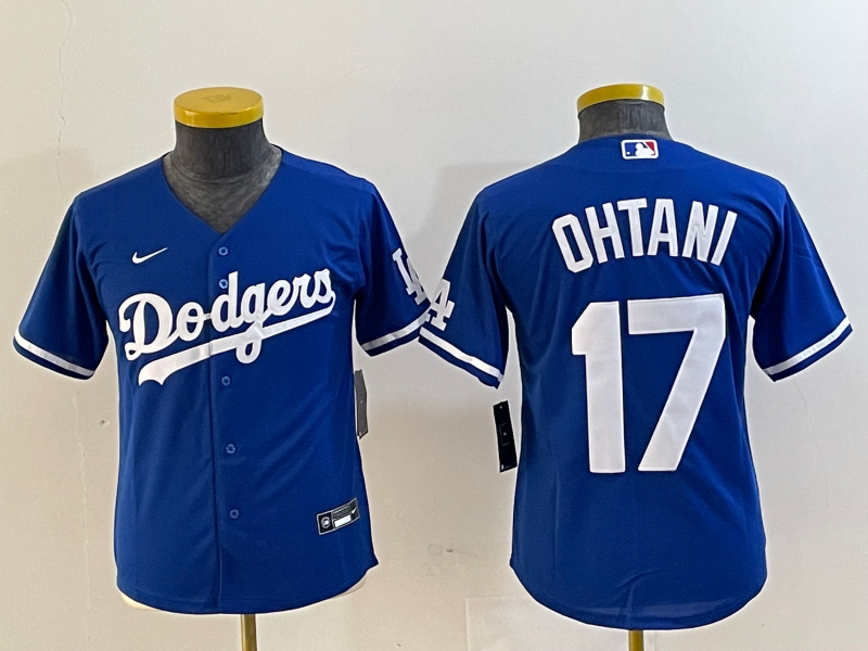 Youth Los Angeles Dodgers  Shohei Ohtani Kanji Player Jersey