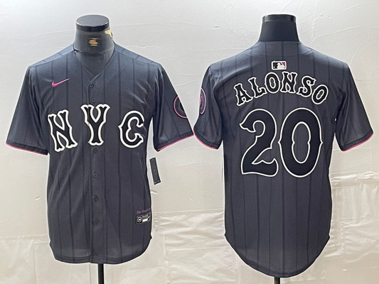 Men's New York Mets Pete Alonso 2024 City Connect Player Jersey