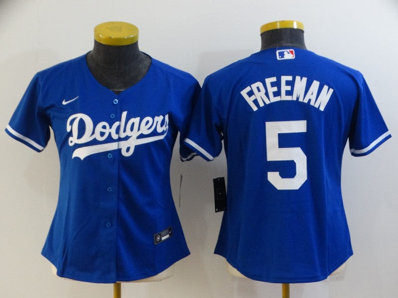 Women's Los Angeles Dodgers Freddie Freeman Replica Player Jersey