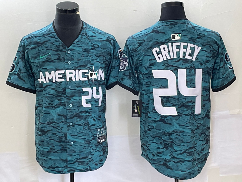 Youth Ken Griffey Jr. American League  2023  All-Star Game Player Jersey