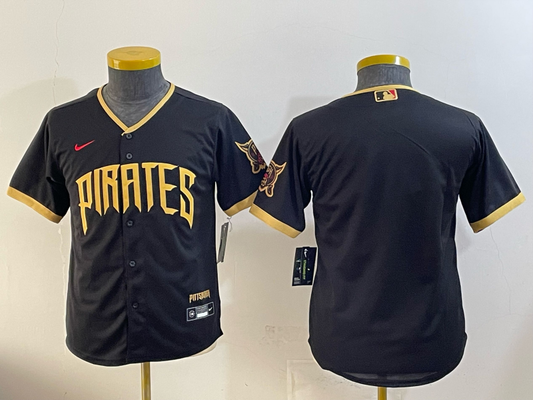 Youth Pittsburgh Pirates 2026 Black Jersey