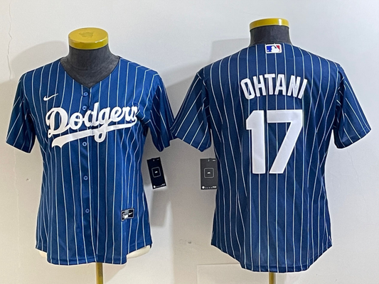 Women Shohei Ohtani Los Angeles Dodgers  Blue Jersey