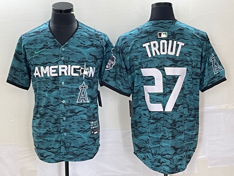 Mike Trout American League  2023  All-Star Game Player Player Jersey