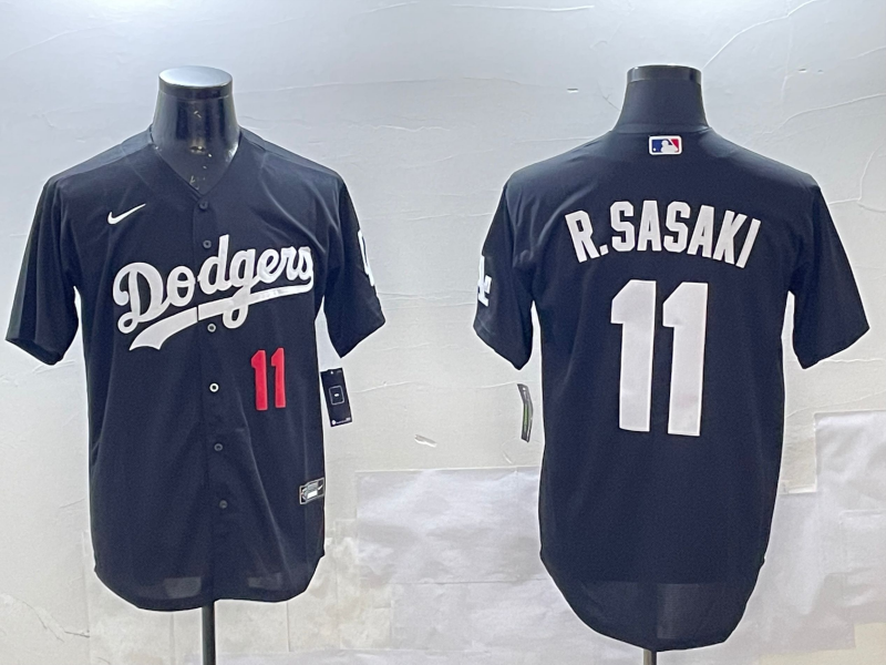 Men's Rōki Sasaki Los Angeles Dodgers Player Jersey