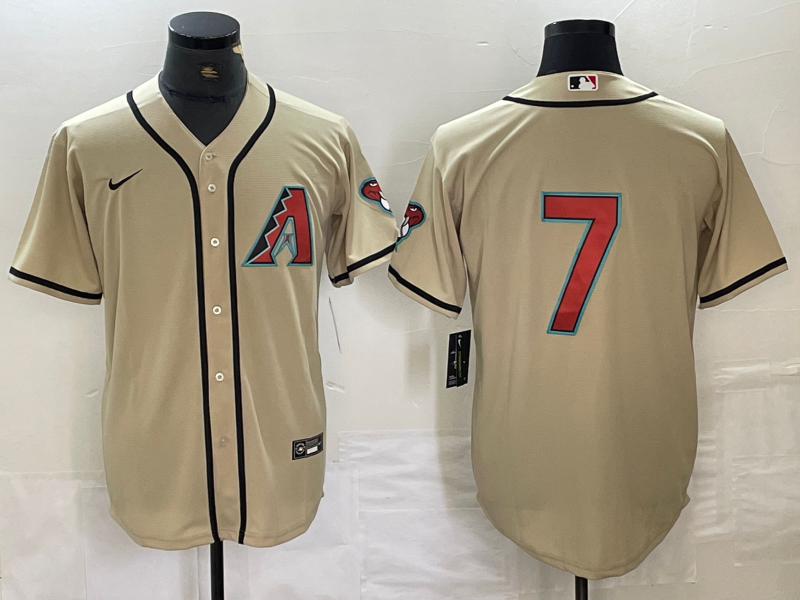 Arizona Diamondbacks Corbin Carroll  Player Gold Jersey