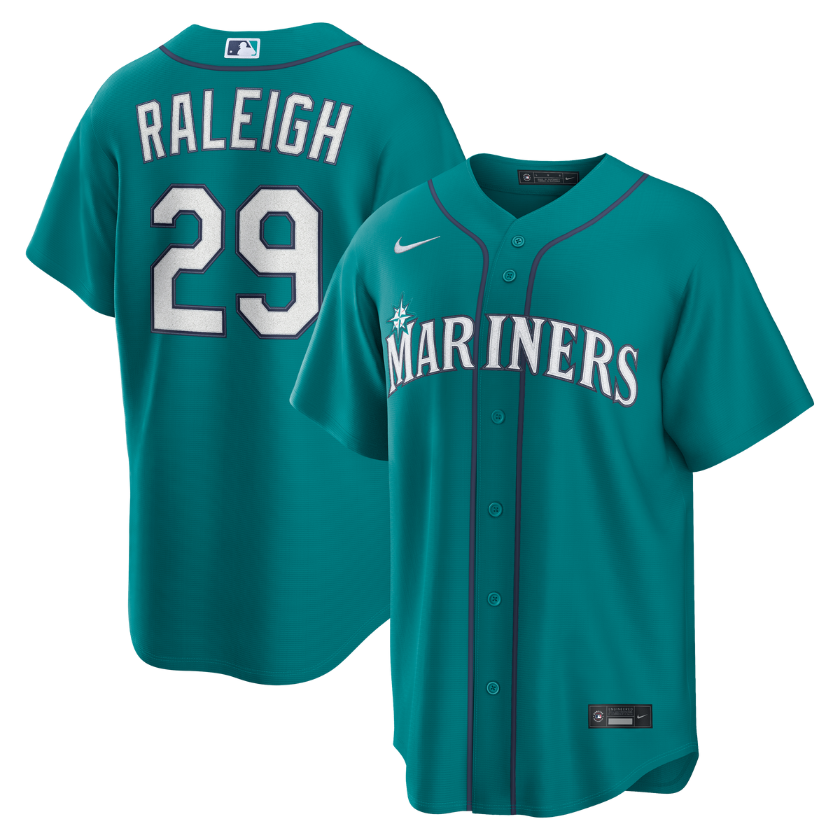Men's Seattle Mariners Cal Raleigh Player Jersey