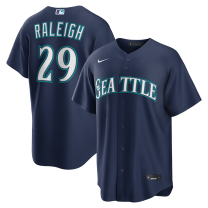 Men's Seattle Mariners Cal Raleigh Player Jersey