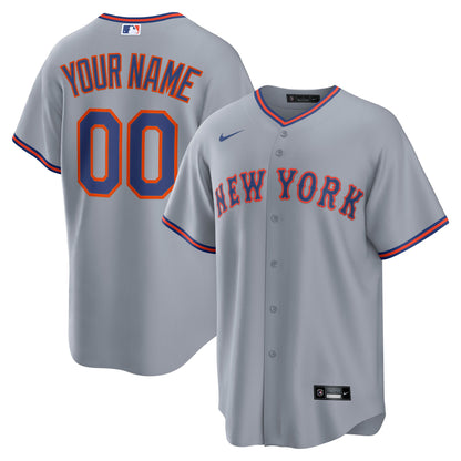 Men's New York Mets Replica Custom Jersey