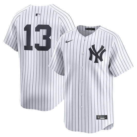 Men's New York Yankees Jazz Chisholm Jr. White Home Player Jersey