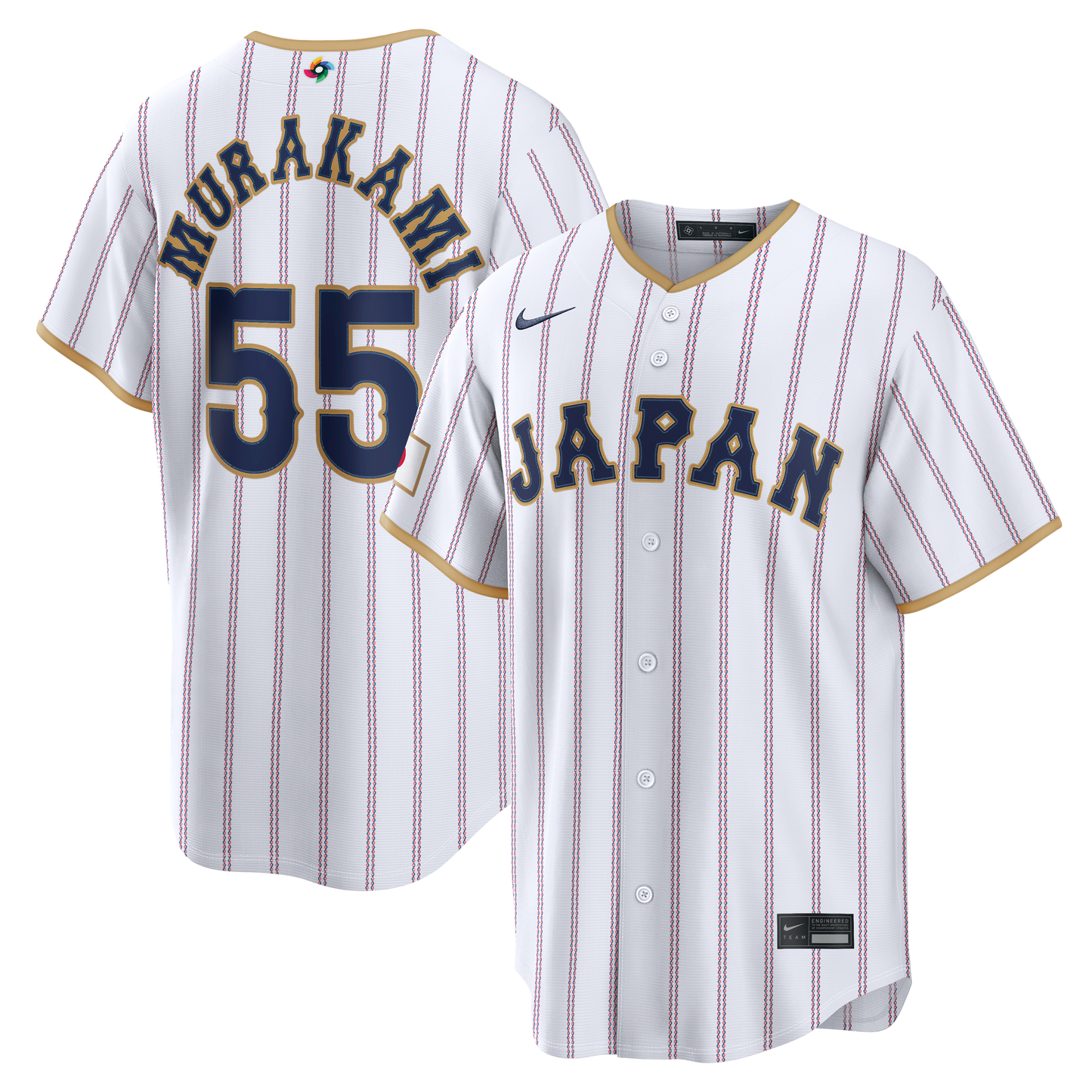 Men's Japan Baseball Munetaka Murakami 2026 World Baseball Classic Jersey