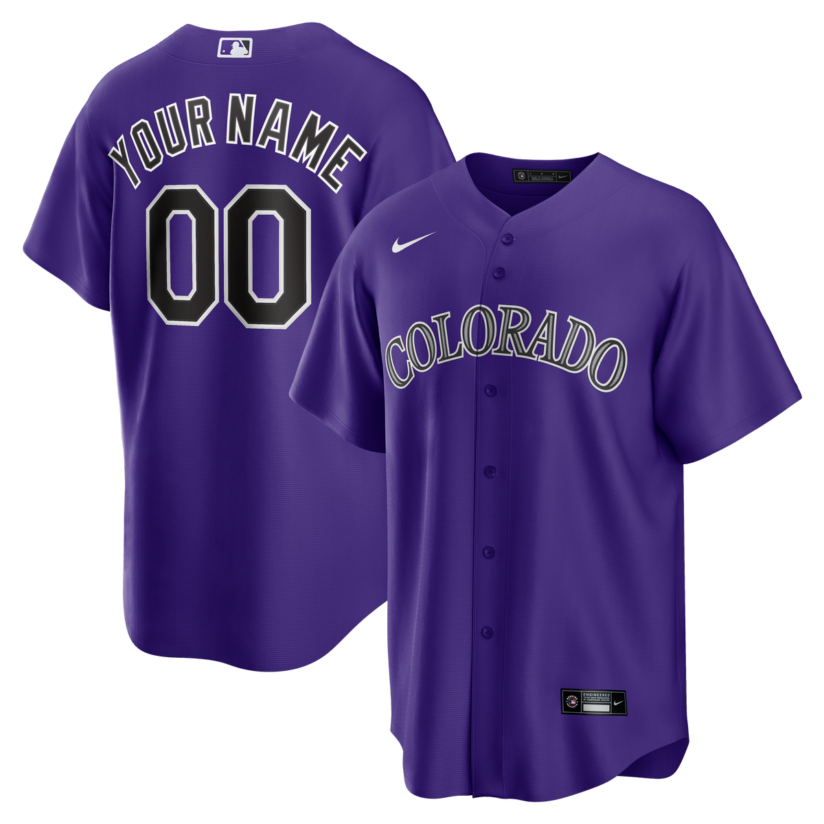 Men's Colorado Rockies  Replica Custom Jersey
