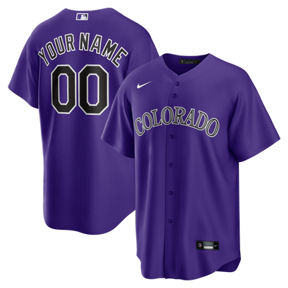 Men's Colorado Rockies  Replica Custom Jersey