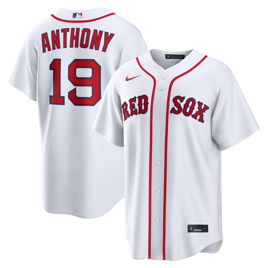 Men's Boston Red Sox Roman Anthony White Home Jersey