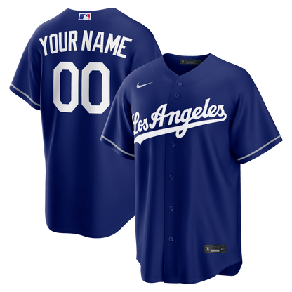 Men's Los Angeles Dodgers Replica Custom Jersey