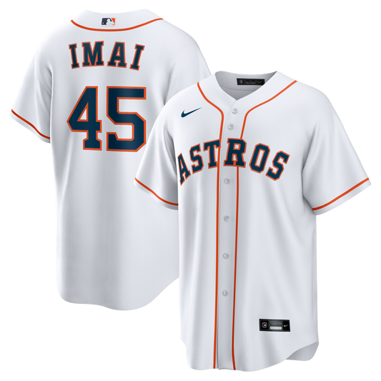 Men's Houston Astros Tatsuya Imai White Home Jersey