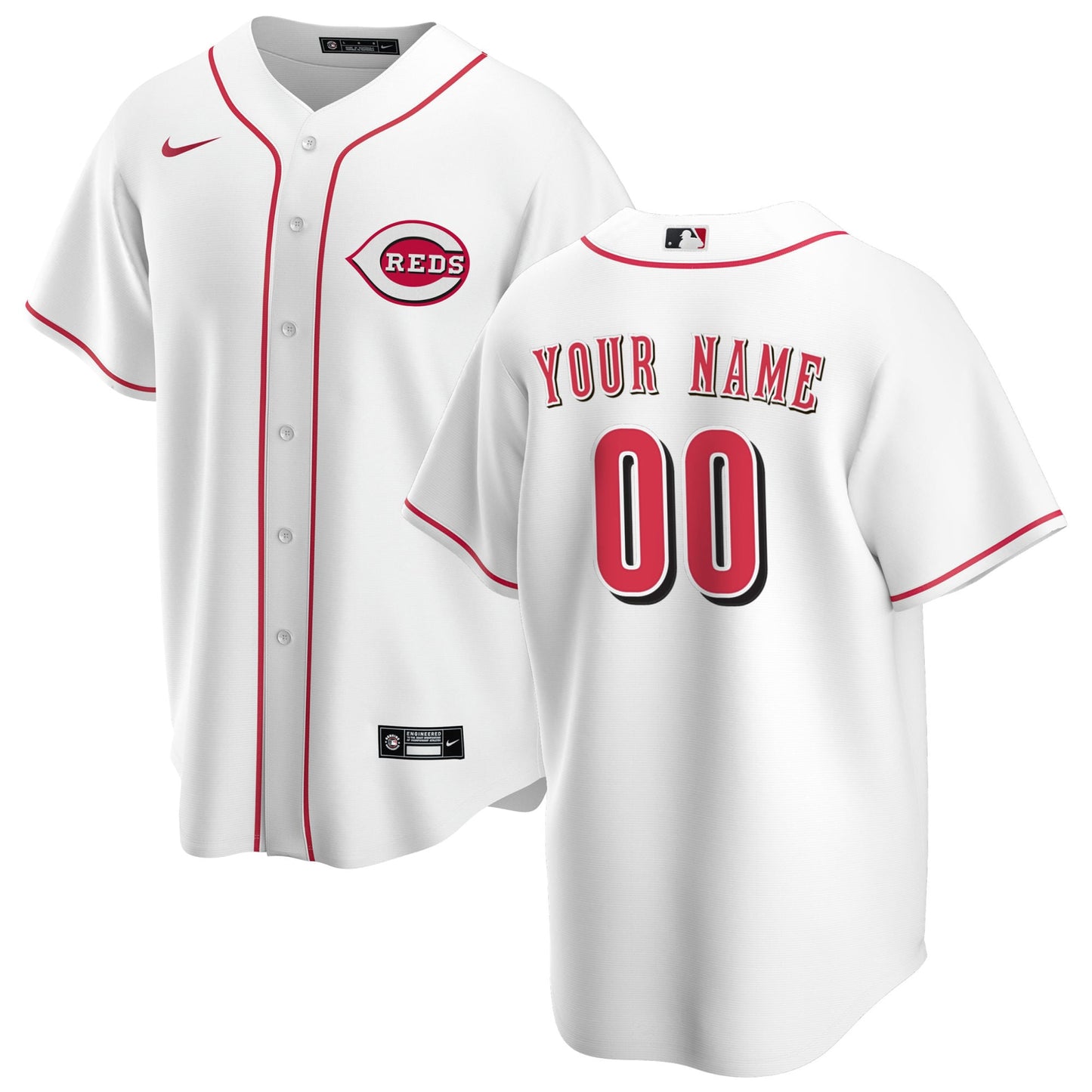 Men's Cincinnati Reds Replica Custom Jersey