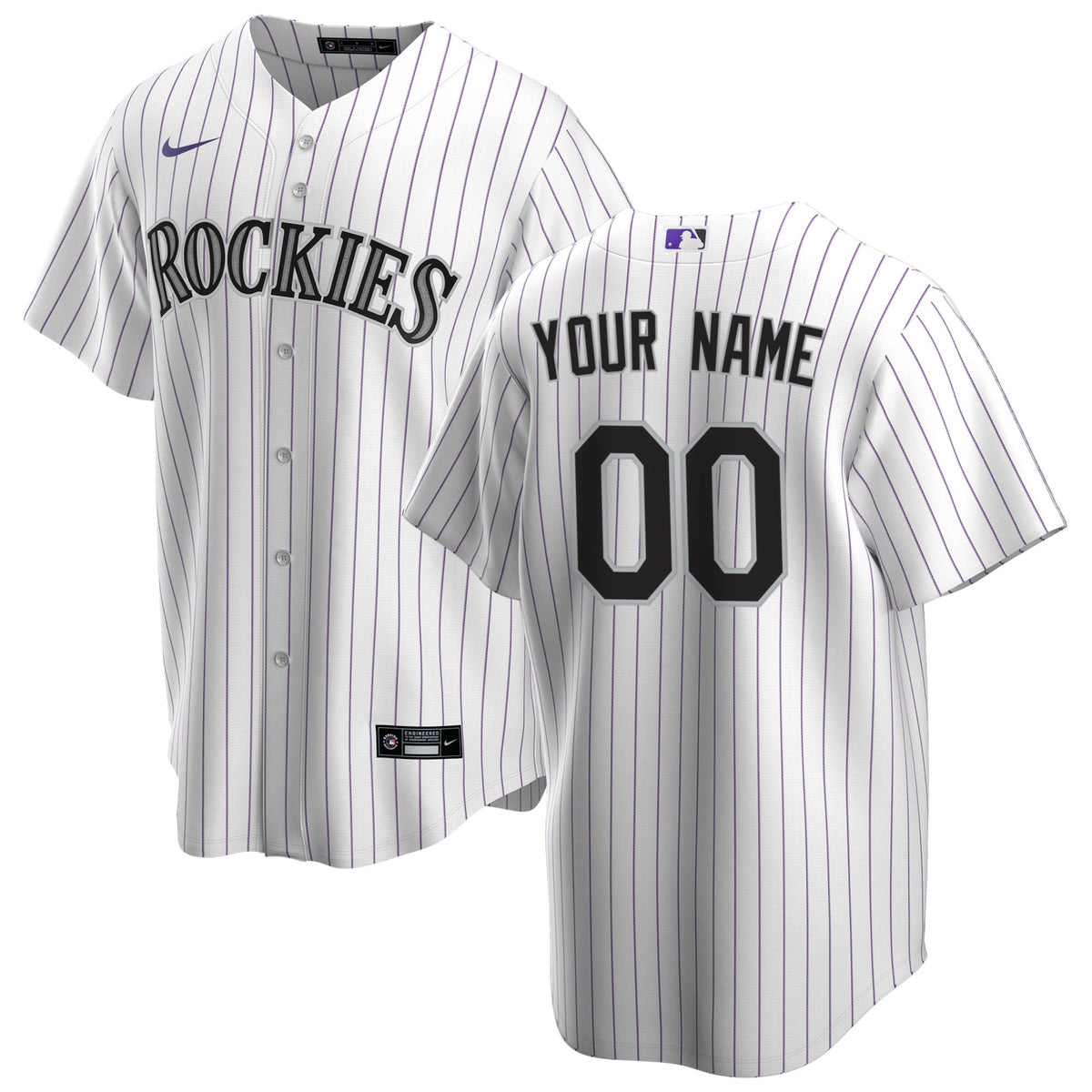 Men's Colorado Rockies  Replica Custom Jersey