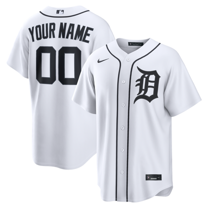 Men's Detroit Tigers Replica Custom Jersey