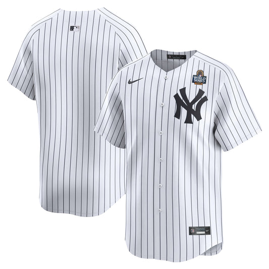 Men's New York Yankees  White 2024 World Series Home Jersey