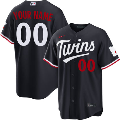 Men's Minnesota Twins Replica Custom Jersey