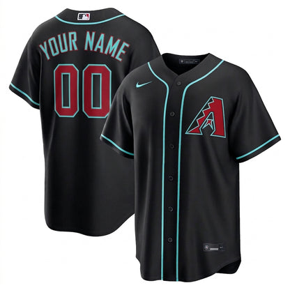 Men's Arizona Diamondbacks Cream Home Custom Jersey