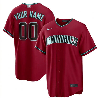 Men's Arizona Diamondbacks Cream Home Custom Jersey