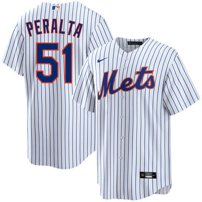 Men's New York Mets Freddy Peralta Player Jersey
