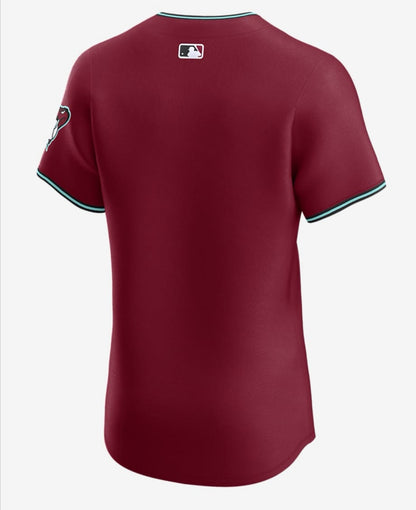 Youth Crimson Arizona Diamondbacks Alternate Team Jersey