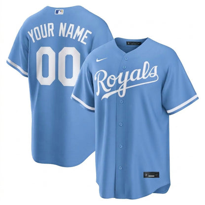 Men's Kansas City Royals  Replica Custom Jersey