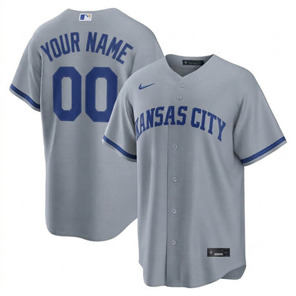 Men's Kansas City Royals  Replica Custom Jersey