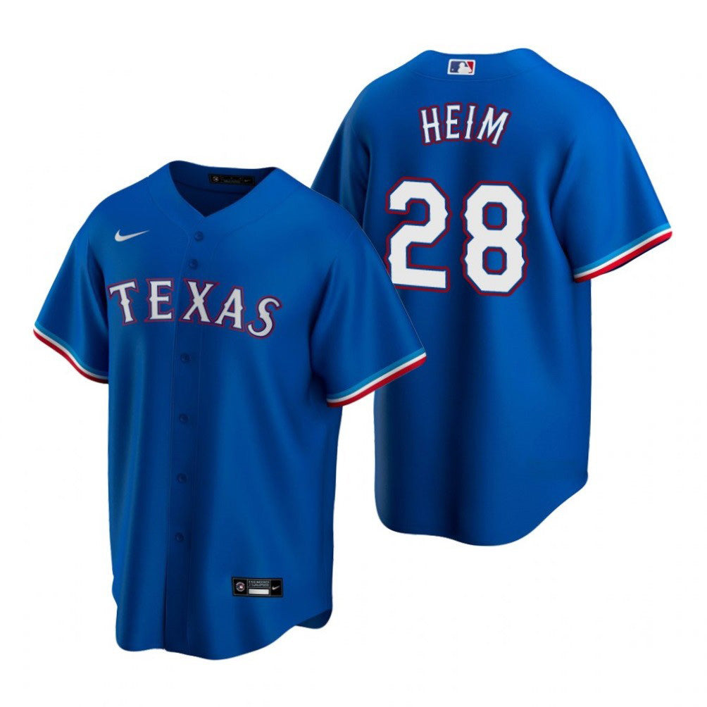 Men's Jonah Heim Texas Rangers Player Jersey