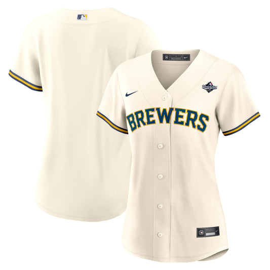 WOMEN'S Milwaukee Brewers  Cream 2026 World Series Home Jersey