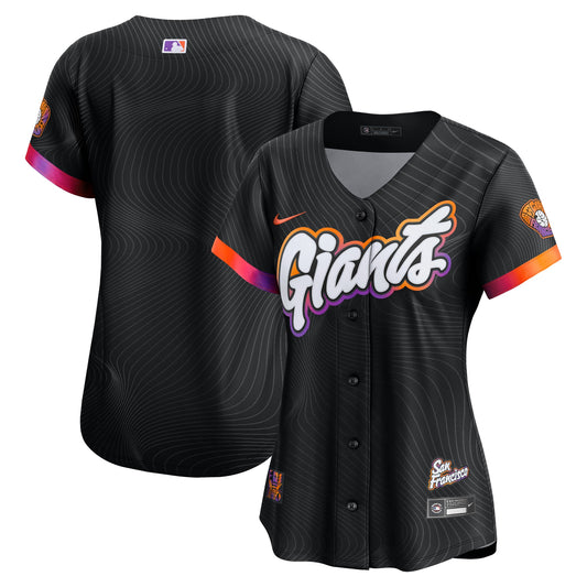 Women's San Francisco Giants Anthracite 2025 City Connect Jersey