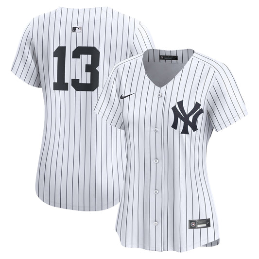 Women's New York Yankees Jazz Chisholm Jr. White Home Player Jersey