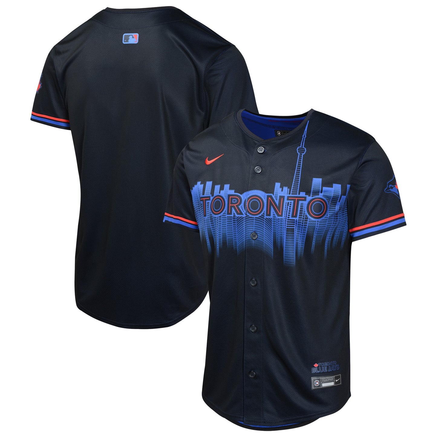 YOUTH Toronto Blue Jays Navy 2024 City Connect Jersey